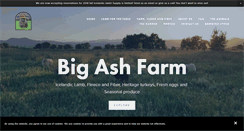 Desktop Screenshot of bigashfarm.com